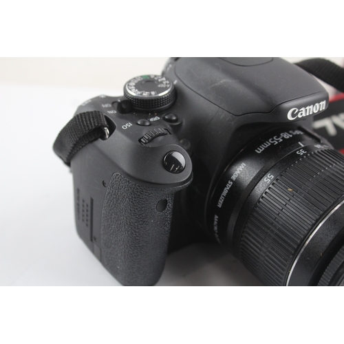 406 - Canon EOS 600D DSLR Digital Camera Working w/ Canon EFS 18-135mm F/3.5-5.6 IS