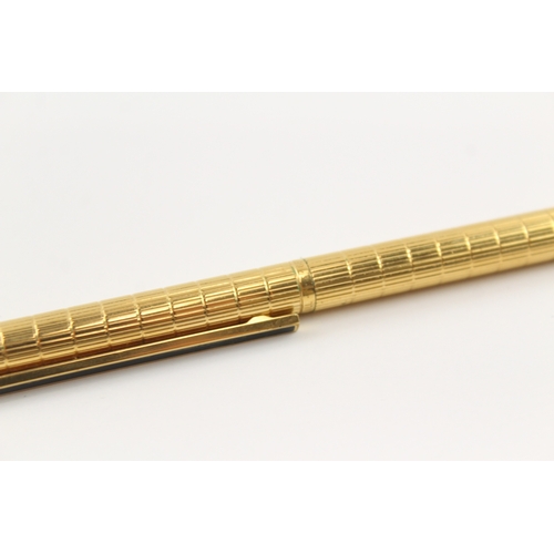 436 - Vintage DUNHILL Gold Plated Ballpoint / Biro Pen WRITING