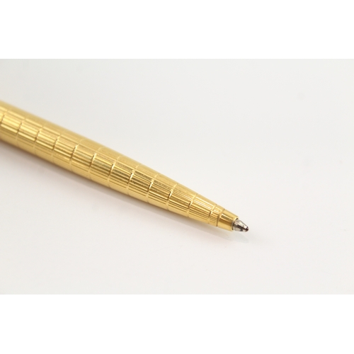 436 - Vintage DUNHILL Gold Plated Ballpoint / Biro Pen WRITING