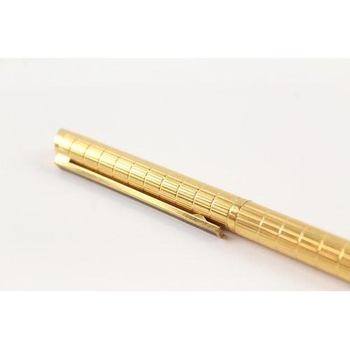 436 - Vintage DUNHILL Gold Plated Ballpoint / Biro Pen WRITING