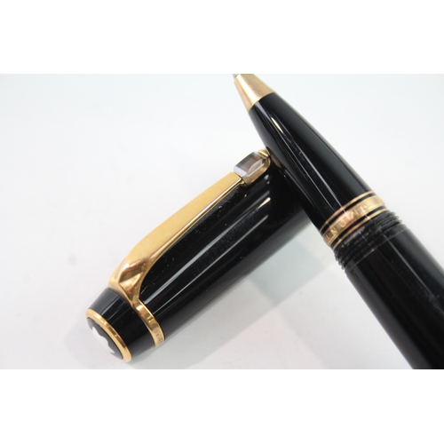 445 - Montblanc Boheme Black Cased & Gold Plate Rollerball Pen - VR1818398