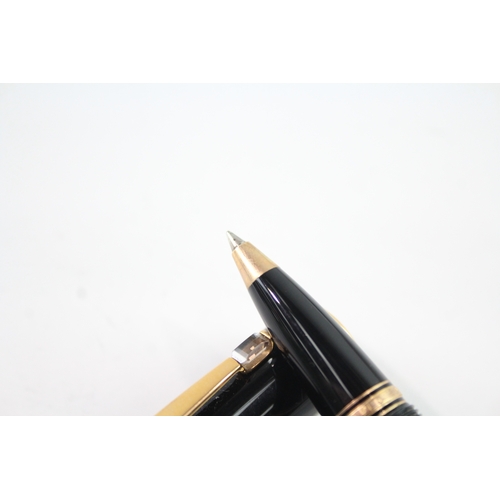 445 - Montblanc Boheme Black Cased & Gold Plate Rollerball Pen - VR1818398