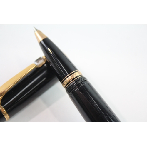 445 - Montblanc Boheme Black Cased & Gold Plate Rollerball Pen - VR1818398