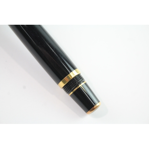 445 - Montblanc Boheme Black Cased & Gold Plate Rollerball Pen - VR1818398