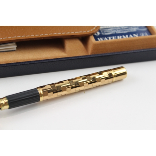 447 - Vintage Waterman Le Lady Gold Plated Ladies Fountain Pen w/ 18ct Nib WRITING