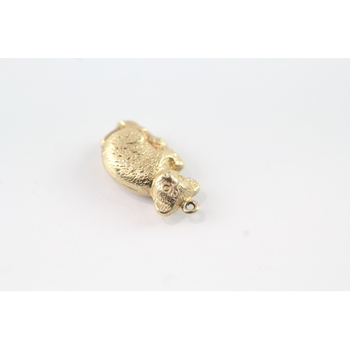 121 - 9ct gold Koala bear charm (0.8g)