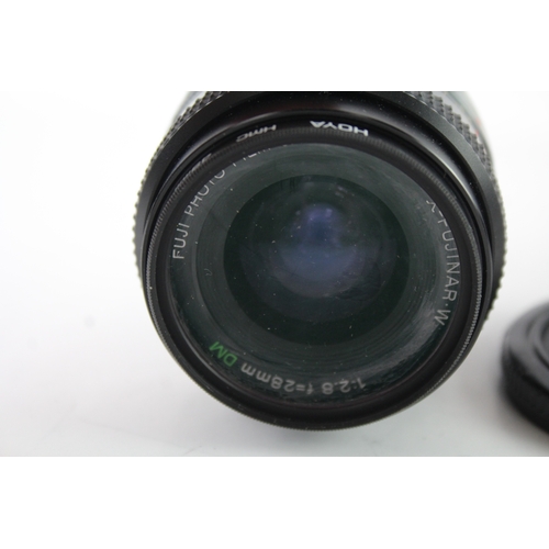 388 - X-Fujinar-W 28mm F/2.8 Vintage Manual Focus Camera Lens Working