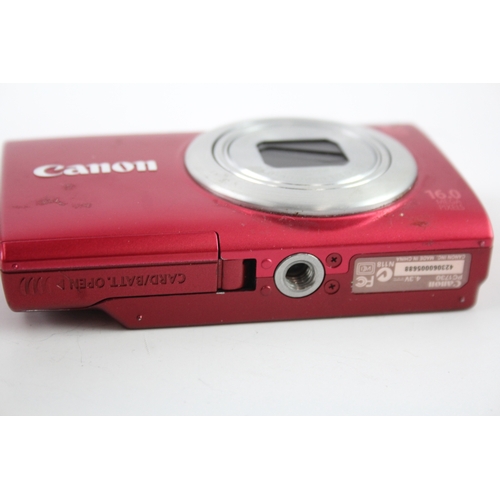 389 - Canon Powershot A4000 IS Digital Compact Camera Working w/ 8x Canon Zoom Lens