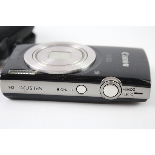 394 - Canon IXUS 185 Digital Compact Camera Working w/ Canon 8x Zoom