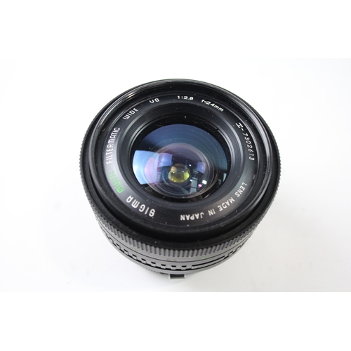 405 - Sigma Multi Filtermatic Wide 24mm F/2.8 Vintage Manual Focus Camera Lens Working