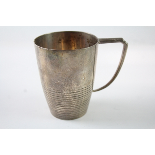 314 - Vintage Hallmarked 1938 Chester Sterling Silver Christening Cup (88g)