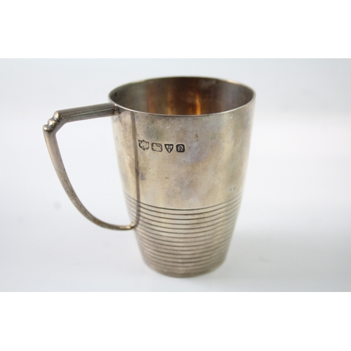 314 - Vintage Hallmarked 1938 Chester Sterling Silver Christening Cup (88g)