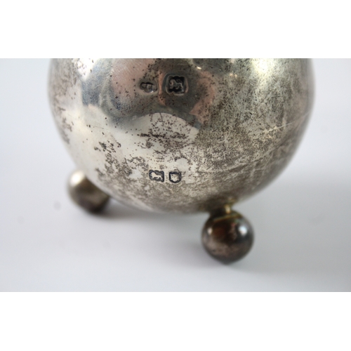 315 - Antique Victorian 1898 London Sterling Silver Grenade Table Lighter (113g)