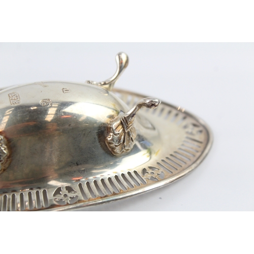 316 - Edwardian 1909 Edinburgh Scottish Sterling Silver Hamilton & Inches Dish (67g)