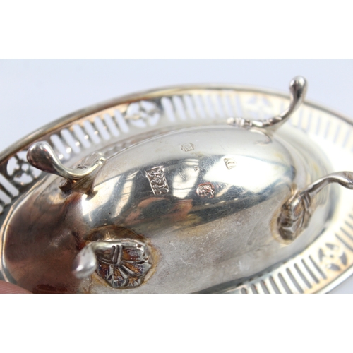 316 - Edwardian 1909 Edinburgh Scottish Sterling Silver Hamilton & Inches Dish (67g)