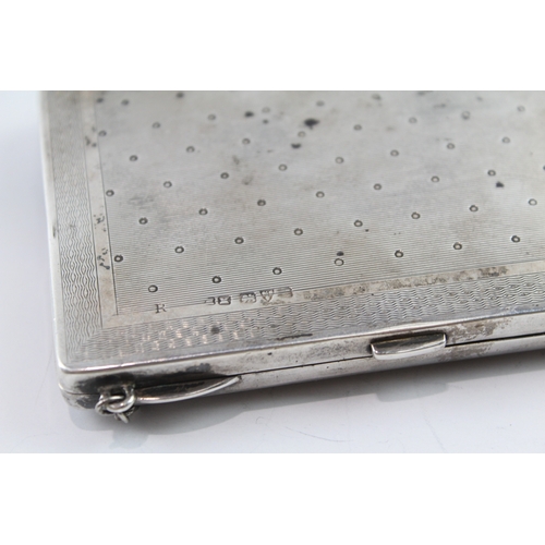 334 - Antique .925 Sterling Silver Ladies Pocket Notebook / Case (120g)