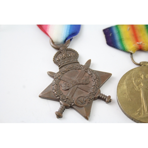 336 - WW1 Medals 1914-15 Star Pte Horn ASC Victory Pte Miller ASC & Pte Hare Sussex R