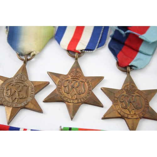 349 - WW2 Medals Inc Atlantic, France & Germany, Africa Stars, Etc x 10