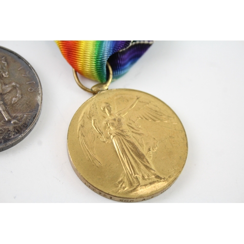 351 - WW1 Medal Pair 285731 Gnr AL Phillips RA