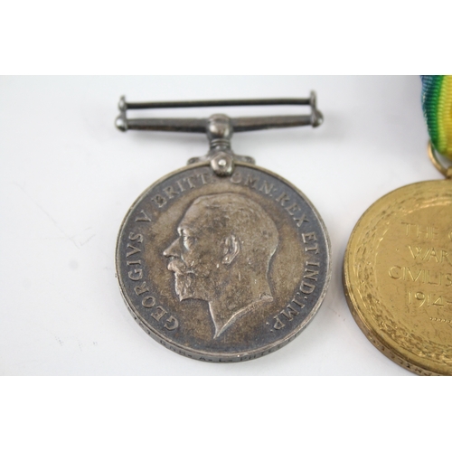 351 - WW1 Medal Pair 285731 Gnr AL Phillips RA