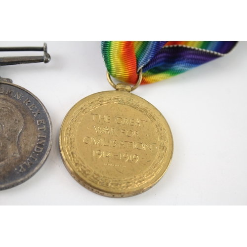 351 - WW1 Medal Pair 285731 Gnr AL Phillips RA