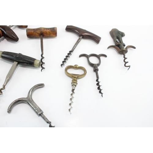 375 - Antique Breweriana Corkscrews & Bottle Openers Assorted Inc Victorian Etc Joblot