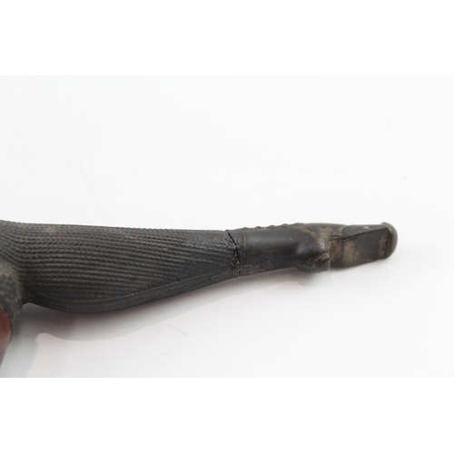 376 - Antique Novelty Leg Pipe Erotica (Appears Repaired)