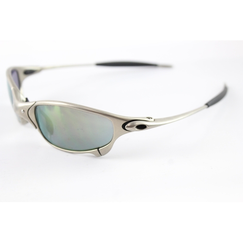 380 - Oakley X-Metal Sunglasses In Cases Polarised Chrome x 2