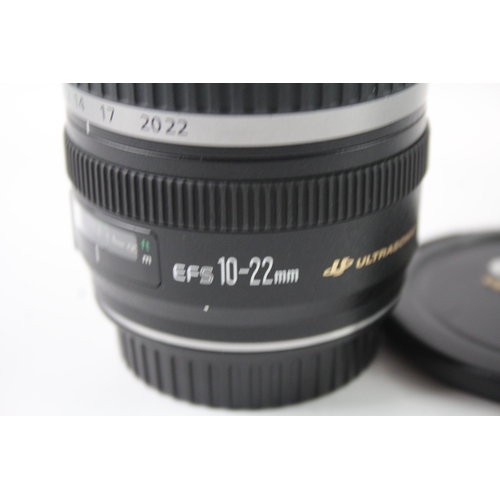 402 - Canon EFS 10-22mm F/3.5-4.5 USM Autofocus Camera Lens Working