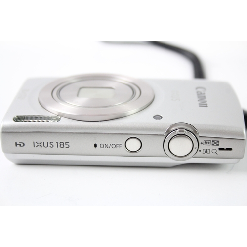 405 - Canon IXUS 185 Digital Compact Camera Working w/ Canon 8x Zoom