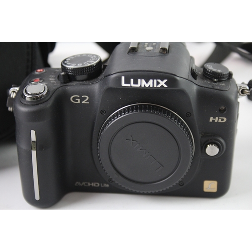 415 - Panasonic Lumix G2 Mirrorless Digital Camera Body Only w/ Case