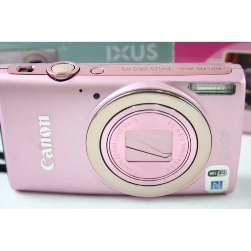 428 - Canon IXUS 265 HS Digital Compact Camera Working w/ Canon 12x IS Lens