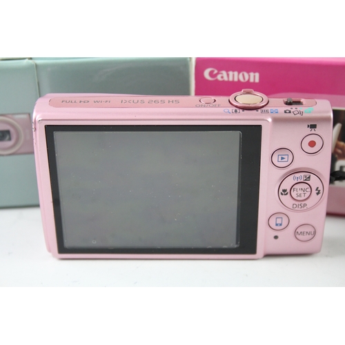 428 - Canon IXUS 265 HS Digital Compact Camera Working w/ Canon 12x IS Lens