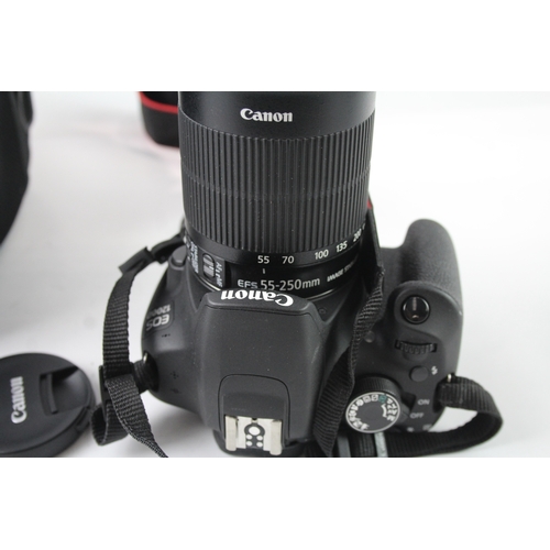 431 - Canon EOS 1200D DSLR Digital Camera w/ Canon EF 55-250mm F/4-5.6 IS STM