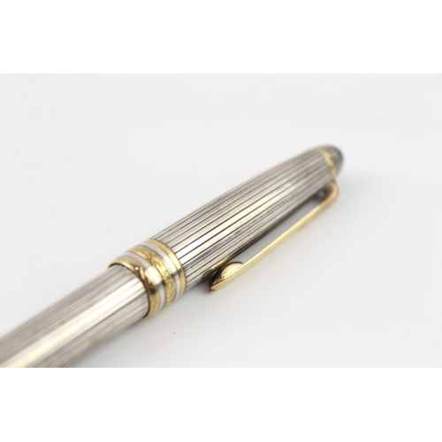 459 - Montblanc Meisterstuck .925 Sterling Silver Ballpoint Pen / Biro WRITING (32g)