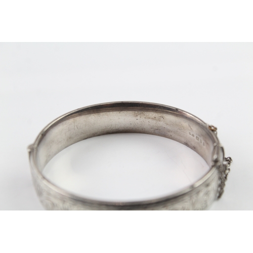 275 - Georg Jensen Sterling Silver Mid Century Bangle 38g