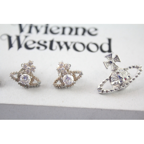 290 - Collection of Vivienne Westwood Silver Tone Jewellery inc. Earrings x 3 19g