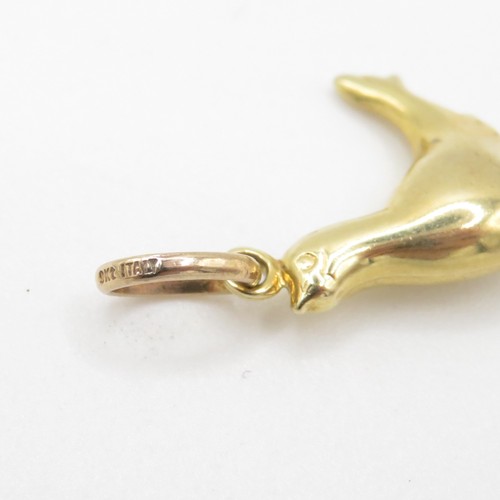 187 - 9ct gold seal charm (0.7g)