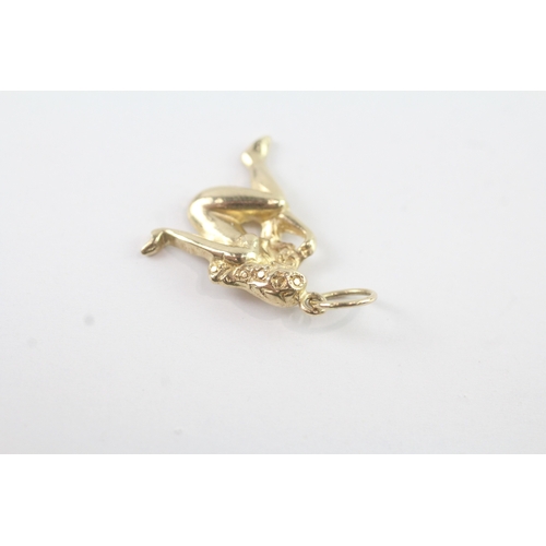 146 - 9ct gold mermaid charm (2.2g)