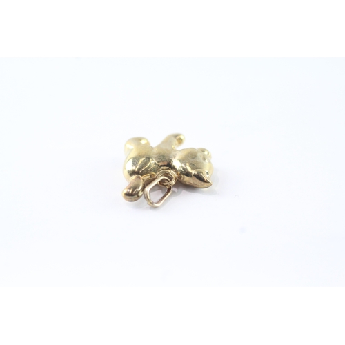 171 - 9ct gold cat charm (0.6g)