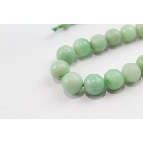 226 - Graduated Jade Necklace for Restringing 36g