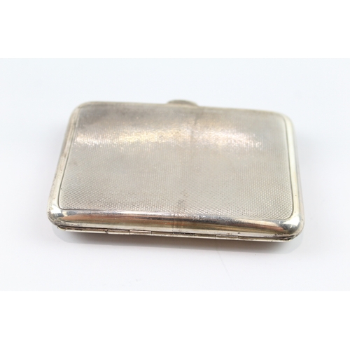 334 - Antique Hallmarked 1917 Chester Sterling Silver ASPREY & CO. Cigarette Case 96g