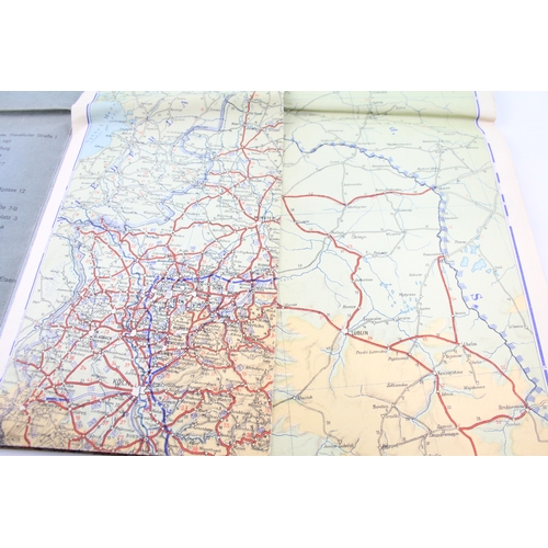 370 - German DDAC Maps 1938 & 1940 Dated x 2