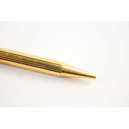 421 - Vintage Must De Cartier Gold Plated Ballpoint Pen / Biro - C81831