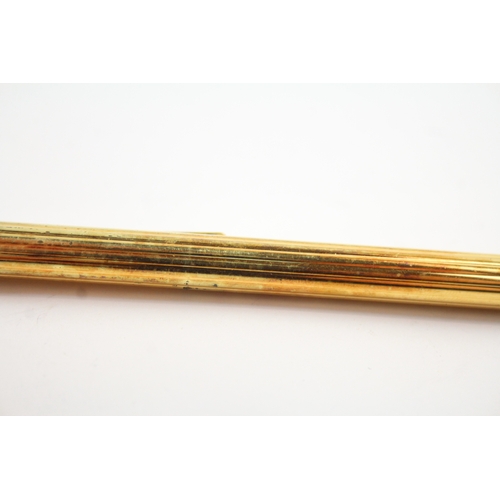 421 - Vintage Must De Cartier Gold Plated Ballpoint Pen / Biro - C81831