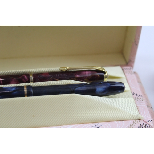 443 - 4 x Vintage Conway Stewart Fountain Pens & Pencil Inc Dinkie 550, 14ct Nibs Etc