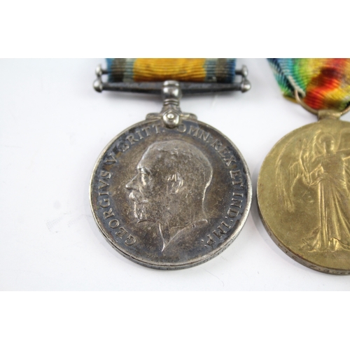 438 - WW1 Medal Pair 40361 Pte F Breen Northumb Fus