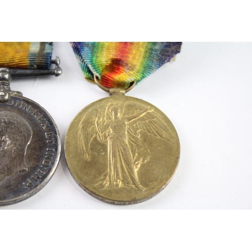 438 - WW1 Medal Pair 40361 Pte F Breen Northumb Fus