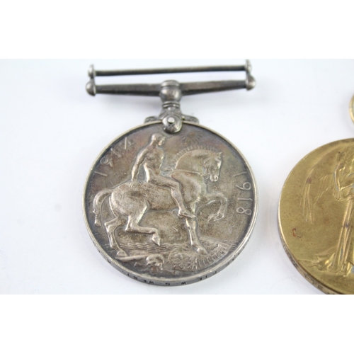 445 - WW1 Medal Pair 31332 Pte WG West R Fus