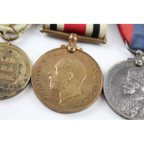 450 - Medals Inc GV Imperial Service, S Constabulary, Fire Brigade & WW1 Red Cross x 4